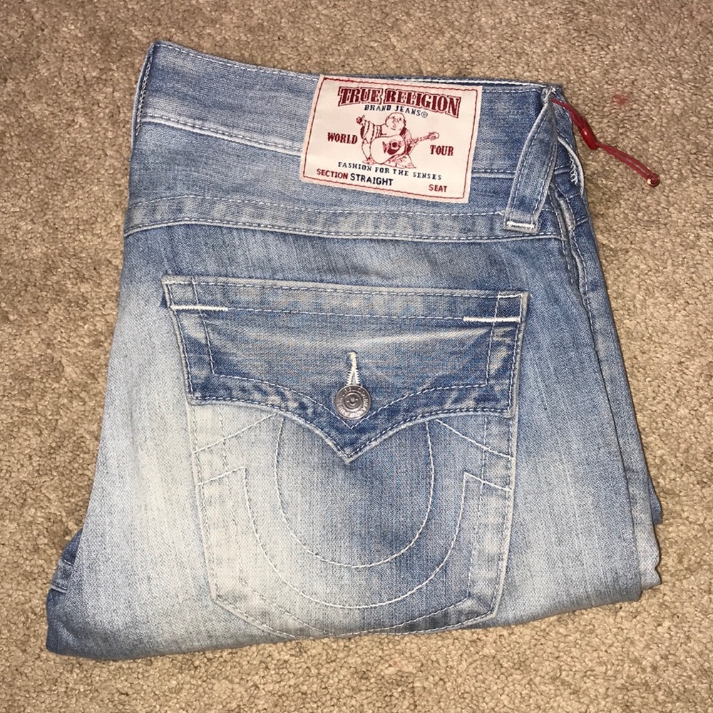 True Religion Men’s Jeans Straight ( Used )